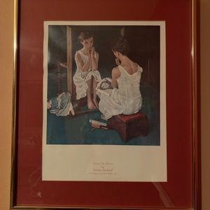 Norman Rockwell “Girl at the Mirror”